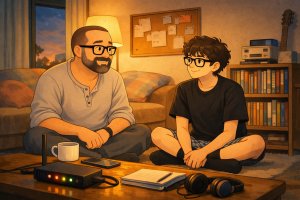 Adolescenți și Wi-Fi … sau cum am aflat că iubirea la 16 ani are semnal doar cu internet bun